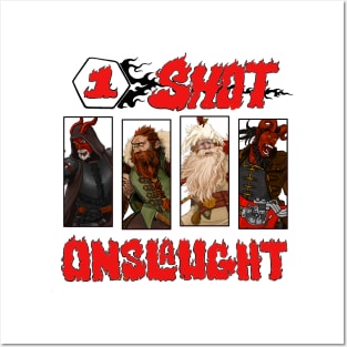 One-shot Onslaught Alternate Colors Posters and Art